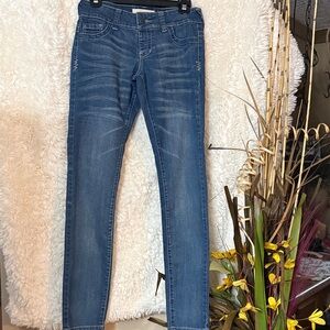 Maurices Dark Blue Skinny Jeans